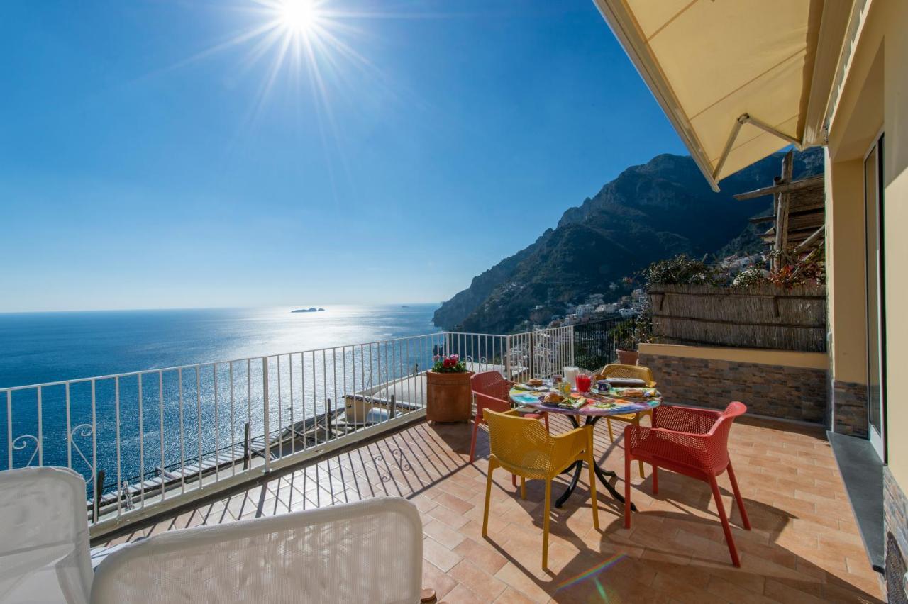 Villa Le Ali sul Mare Positano Esterno foto